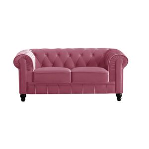 BARUTTI SOFA Canapé 2 places Chesterfield en velours - JAMES