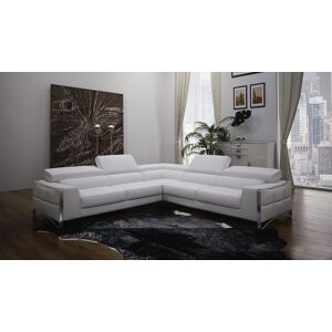 BARUTTI SOFA Canapé d'angle en cuir de vachette italien - BARI