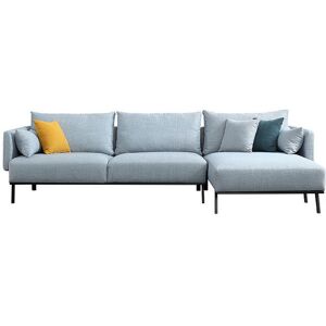 BARUTTI SOFA Canapé d'angle en tissu - CARA