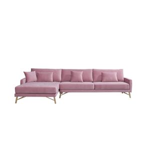 BARUTTI SOFA Canapé d'angle tissu - OWEN