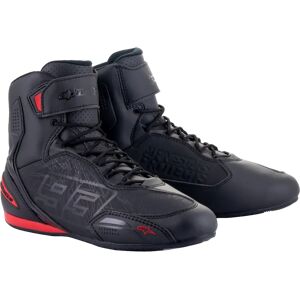 Alpinestars Austin Riding Shoe Black/bright Red, Taille: 10 - Publicité