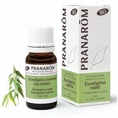 Pranarom Huile Essentielle Eucalyptus Radie Bio 10ml - Publicité Pranarom Huile Essentielle Eucalyptus Radie Bio 10ml - Publicité