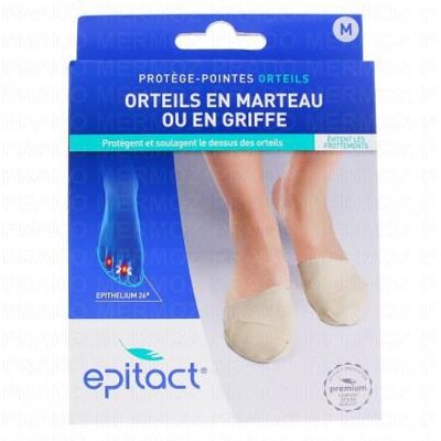Epitact Protège Pointes Orteils Taille M 39/41 - Publicité Epitact Protège Pointes Orteils Taille M 39/41 - Publicité