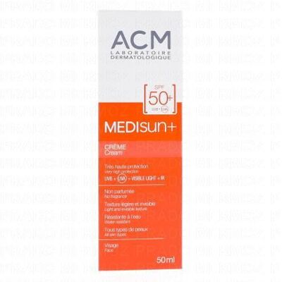 Acm Medisun+ - Crème Spf50+ 50ml - Publicité Acm Medisun+ - Crème Spf50+ 50ml - Publicité