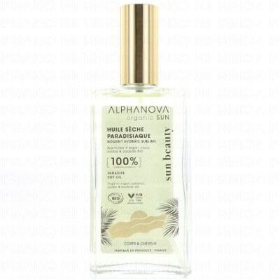 Alphanova Organic Sun - Huile Sèche Paradisiaque Bio Spray 125ml - Publicité Alphanova Organic Sun - Huile Sèche Paradisiaque Bio Spray 125ml - Publicité