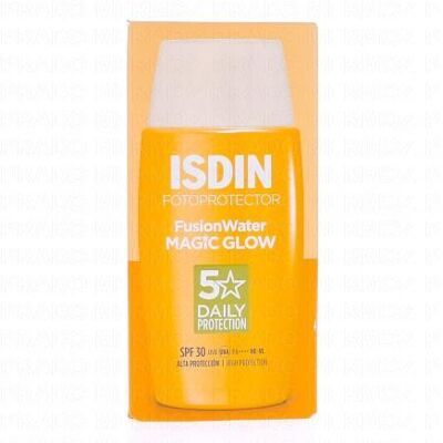 Isdin Fusion Water Magic Glow SPF30 - Crème solaire - Isdin - Publicité Isdin Fusion Water Magic Glow SPF30 - Crème solaire - Isdin - Publicité