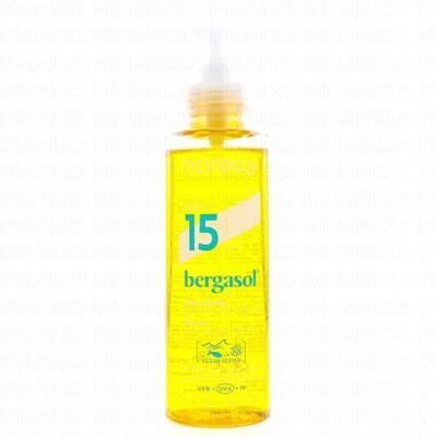 Noreva Bergasol SPF 15 - 150 ml - Huile sèche - Huile solaire - Publicité Noreva Bergasol SPF 15 - 150 ml - Huile sèche - Huile solaire - Publicité
