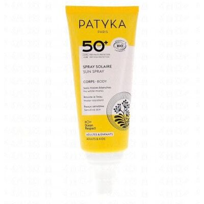 Patyka Lait Solaire SPF50+ Spray Protecteur 100 ml - Publicité Patyka Lait Solaire SPF50+ Spray Protecteur 100 ml - Publicité
