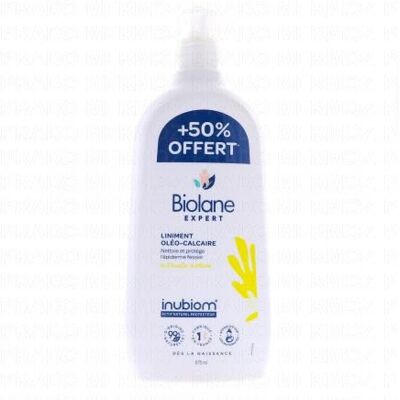 Biolane Liniment Oléo Calcaire À L'Huile D'Olive 675ml - Publicité Biolane Liniment Oléo Calcaire À L'Huile D'Olive 675ml - Publicité