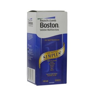 Solution multifonction pour lentilles Boston Bausch & Lomb - 120ml - Publicité Solution multifonction pour lentilles Boston Bausch & Lomb - 120ml - Publicité