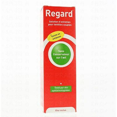 HORUSPHARMA Horus Pharma Regard Solution D'Entretien Pour Lentilles Souples Flacon De 335 Ml - Publicité HORUSPHARMA Horus Pharma Regard Solution D'Entretien Pour Lentilles Souples Flacon De 335 Ml - Publicité