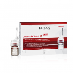 Vichy Dercos Aminexil Clinical Femme 21 Monodoses - Publicité