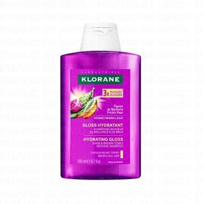 Klorane Gloss Hydratant - Shampoing Raviveur De Brillance Et De Brun 200ml - Publicité Klorane Gloss Hydratant - Shampoing Raviveur De Brillance Et De Brun 200ml - Publicité