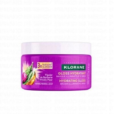 Klorane Gloss Hydratant - Masque Illuminateur De Brun 250ml - Publicité Klorane Gloss Hydratant - Masque Illuminateur De Brun 250ml - Publicité
