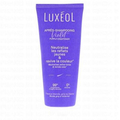 Luxeol Après Shampooing Violet 200ml - Publicité Luxeol Après Shampooing Violet 200ml - Publicité
