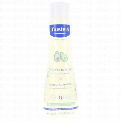 Shampoing Doux Bébé Mustela - 200ml - Publicité Shampoing Doux Bébé Mustela - 200ml - Publicité
