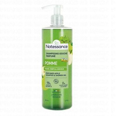 Natessance Kids - Shampooing Douche Pomme Bio 500ml - Publicité Natessance Kids - Shampooing Douche Pomme Bio 500ml - Publicité