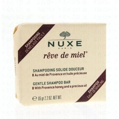 NUXE Rêve de Miel Shampooing Solide (65g) - Publicité NUXE Rêve de Miel Shampooing Solide (65g) - Publicité
