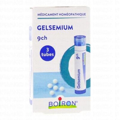Boiron Gelsemium 9ch X3 Tubes - Publicité Boiron Gelsemium 9ch X3 Tubes - Publicité