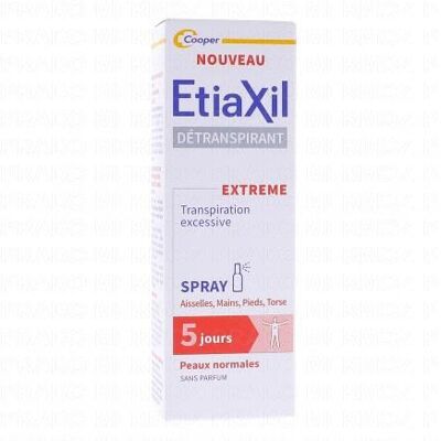 Etiaxil Extreme - Détranspirant Transpiration Excessive 30ml - Publicité Etiaxil Extreme - Détranspirant Transpiration Excessive 30ml - Publicité