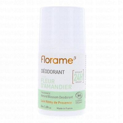 Florame Déodorant Bille Fleur D'Amandier Bio 50ml - Publicité Florame Déodorant Bille Fleur D'Amandier Bio 50ml - Publicité