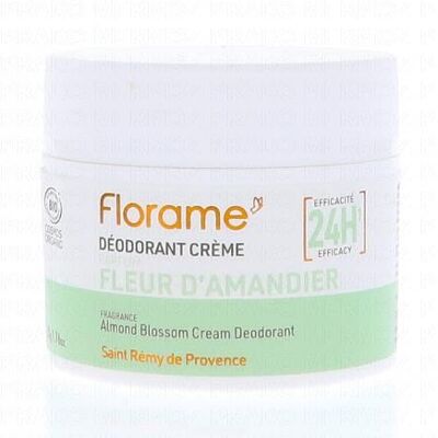 Florame Déodorant Crème Fleur D'Amandier Bio 50g - Publicité Florame Déodorant Crème Fleur D'Amandier Bio 50g - Publicité