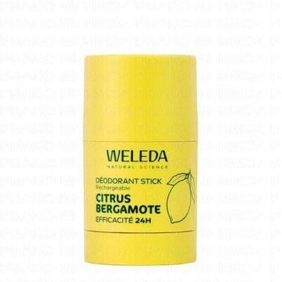 Weleda Déodorant Stick Rechargeable Citrus Bergamote 50g Déodorant - Publicité Weleda Déodorant Stick Rechargeable Citrus Bergamote 50g Déodorant - Publicité