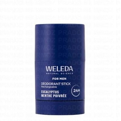 Weleda For Men - Déodorant Stick Rechargeable Eucalyptus Menthe Poivrée Déodorant - Publicité Weleda For Men - Déodorant Stick Rechargeable Eucalyptus Menthe Poivrée Déodorant - Publicité