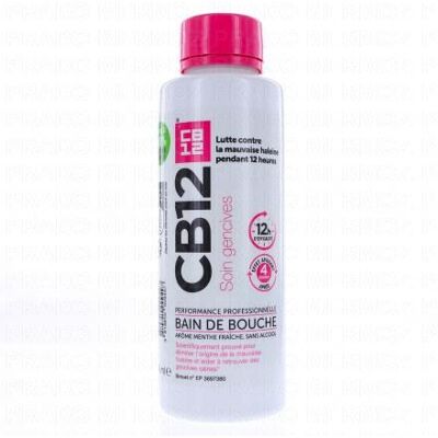 Cb12 Bain De Bouche Soin Gencives 12h 500ml - Publicité Cb12 Bain De Bouche Soin Gencives 12h 500ml - Publicité