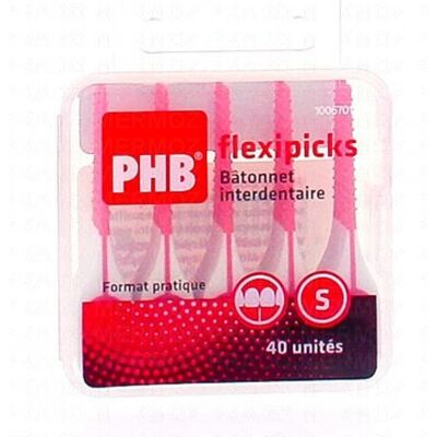 CRINEX Phb Flexipicks Bâtonnets Interdentaires 40 Unités - Publicité CRINEX Phb Flexipicks Bâtonnets Interdentaires 40 Unités - Publicité