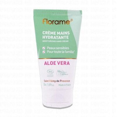 Florame Aloe Vera Crème Mains Hydratante 50ml - Publicité Florame Aloe Vera Crème Mains Hydratante 50ml - Publicité