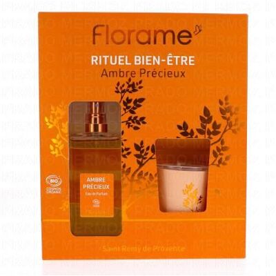 Florame Coffret Rituel Bien Être "Ambre Précieux" - Publicité Florame Coffret Rituel Bien Être "Ambre Précieux" - Publicité