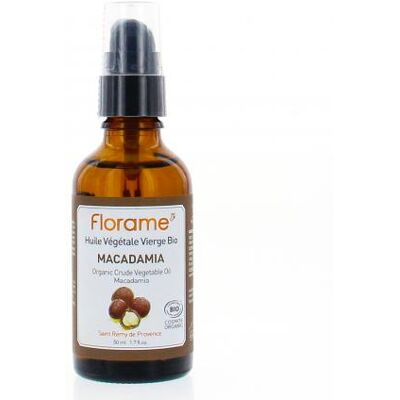 Huile Végétale de Macadamia Florame 50ml - Soin de la peau - Publicité Huile Végétale de Macadamia Florame 50ml - Soin de la peau - Publicité
