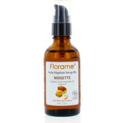 Florame Huile Végétale Vierge Bio De Noisette Flacon Pompe 50ml - Publicité Florame Huile Végétale Vierge Bio De Noisette Flacon Pompe 50ml - Publicité