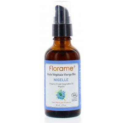 Huile essentielle de nigelle bio 50 ml - Florame - Soin peau & cheveux - Publicité Huile essentielle de nigelle bio 50 ml - Florame - Soin peau & cheveux - Publicité