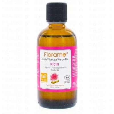 Florame Huile Végétale De Ricin Bio Flacon 100ml - Publicité Florame Huile Végétale De Ricin Bio Flacon 100ml - Publicité