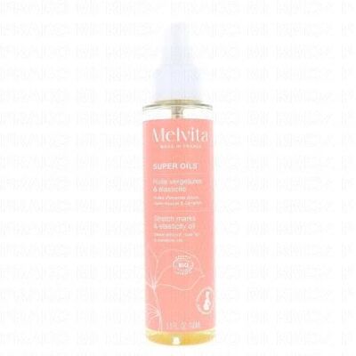 Melvita Huile Vergetures & Elasticité Bio 100ml - Publicité Melvita Huile Vergetures & Elasticité Bio 100ml - Publicité
