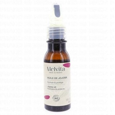 Melvita Huile De Beauté - Huile De Jojoba 50ml Flacon 50ml - Publicité Melvita Huile De Beauté - Huile De Jojoba 50ml Flacon 50ml - Publicité