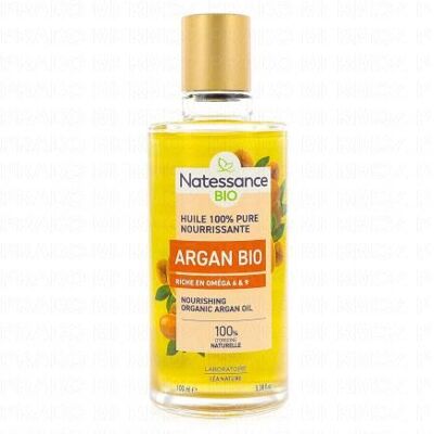 Natessance Lift'Argan Huile Bio 100% Pure Flacon 100ml - Publicité Natessance Lift'Argan Huile Bio 100% Pure Flacon 100ml - Publicité