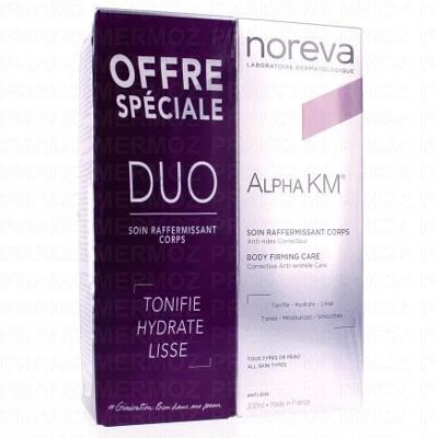 NOREVA Alpha KM Soin Anti-Âge Raffermissant Corporel - Hydratant & Sans Parabènes - Publicité NOREVA Alpha KM Soin Anti-Âge Raffermissant Corporel - Hydratant & Sans Parabènes - Publicité
