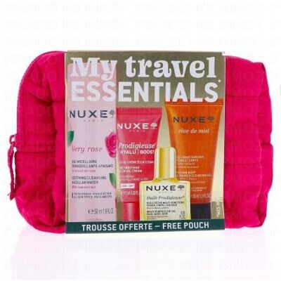 Nuxe Trousse Mes Essentiels Voyage - Publicité Nuxe Trousse Mes Essentiels Voyage - Publicité