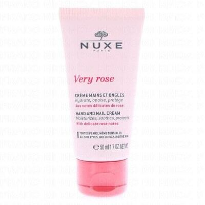 Nuxe Very Rose Crème Mains Et Ongles 50ml - Publicité Nuxe Very Rose Crème Mains Et Ongles 50ml - Publicité
