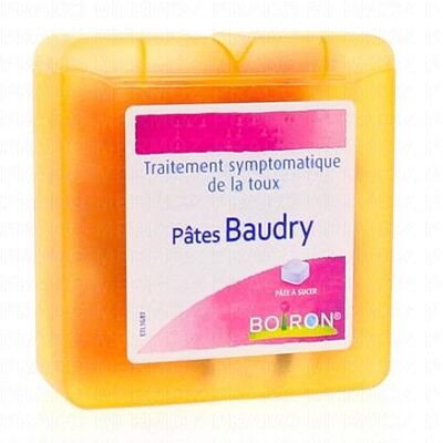 Boiron Pate Baudry Pâte À Sucer - Publicité Boiron Pate Baudry Pâte À Sucer - Publicité
