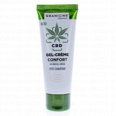 Granions Cbd - Gel Crème Confort Au Cbd 75ml - Publicité Granions Cbd - Gel Crème Confort Au Cbd 75ml - Publicité