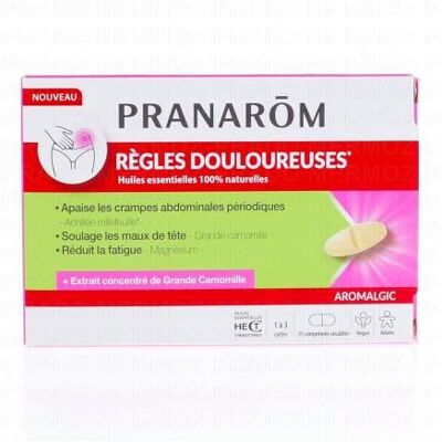 Pranarom Aromalgic Règles Douloureuses X15cp - Publicité Pranarom Aromalgic Règles Douloureuses X15cp - Publicité