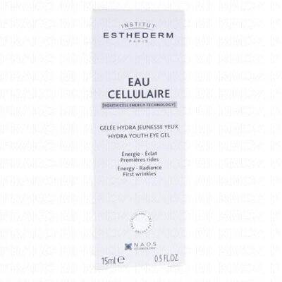 Esthederm Eau Cellulaire - Gelée Hydra Jeunesse Yeux 15ml - Publicité Esthederm Eau Cellulaire - Gelée Hydra Jeunesse Yeux 15ml - Publicité