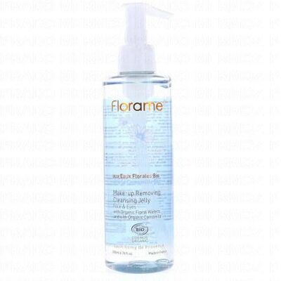 Gel Nettoyant Bio Florame - Démaquille visage et yeux - Publicité Gel Nettoyant Bio Florame - Démaquille visage et yeux - Publicité