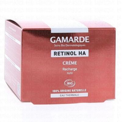 Gamarde Crème Rétinol Ha Bio Eco Recharge 50ml - Publicité Gamarde Crème Rétinol Ha Bio Eco Recharge 50ml - Publicité