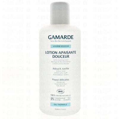 Lotion Douce pour Peaux Sensibles Gamarde - Soins de la peau - Publicité Lotion Douce pour Peaux Sensibles Gamarde - Soins de la peau - Publicité