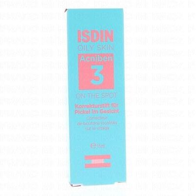 Isdin Acniben 3 Gel Anti-spot - Traitement de l'acné - Publicité Isdin Acniben 3 Gel Anti-spot - Traitement de l'acné - Publicité